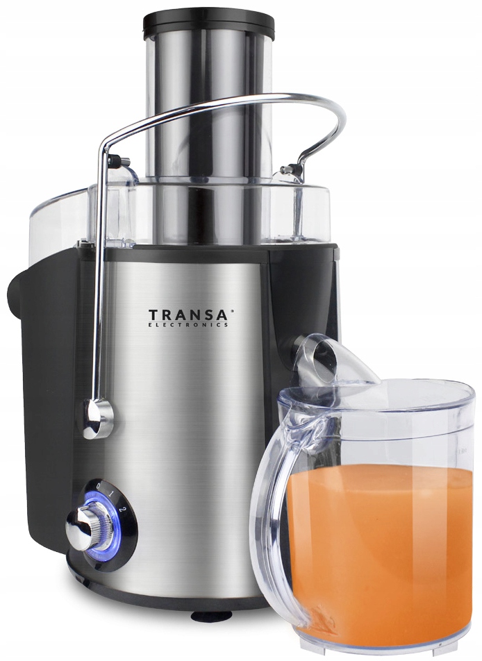 Odšťavovač Transa Electronics FreshJuice strieborný/sivý 1400 W